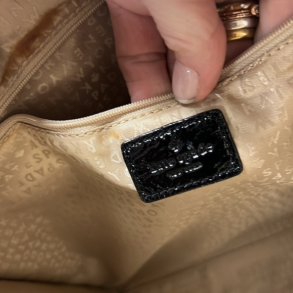 Kate Spade Millenium Park Pacey Python Tote Handbag Brown and Black - Picture 8 of 14